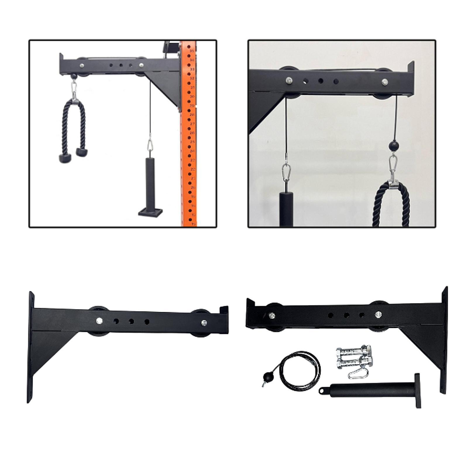Home Gym Equipment Set - Sturdy Home Gym Pulley Set Carbon