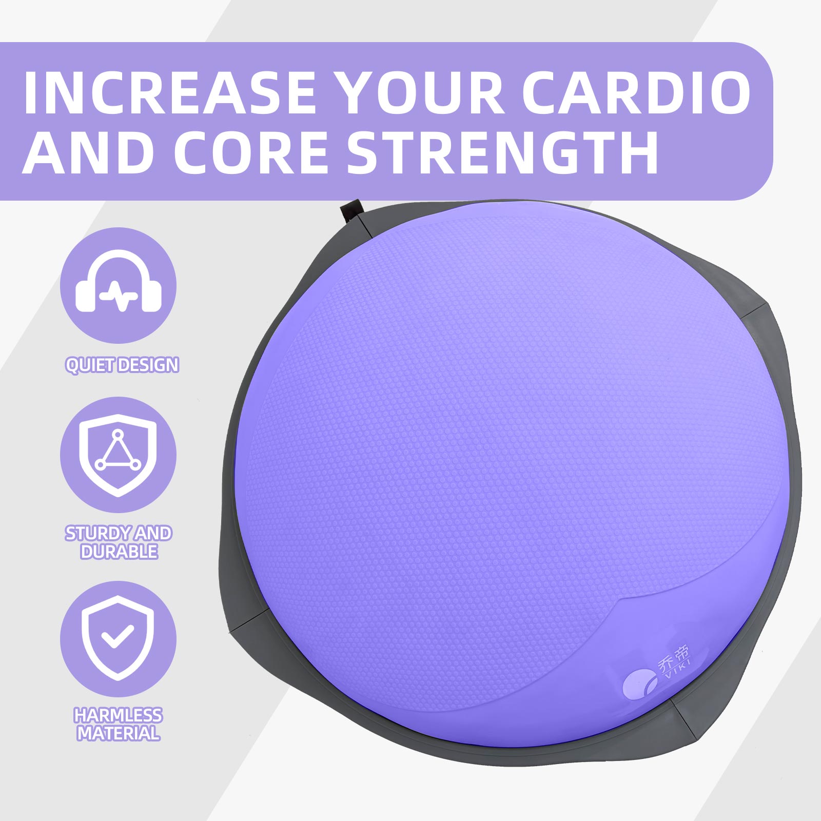 70cm Bosu Balance Ball, Anti-S - огляд і ціна Home Gym Yoga