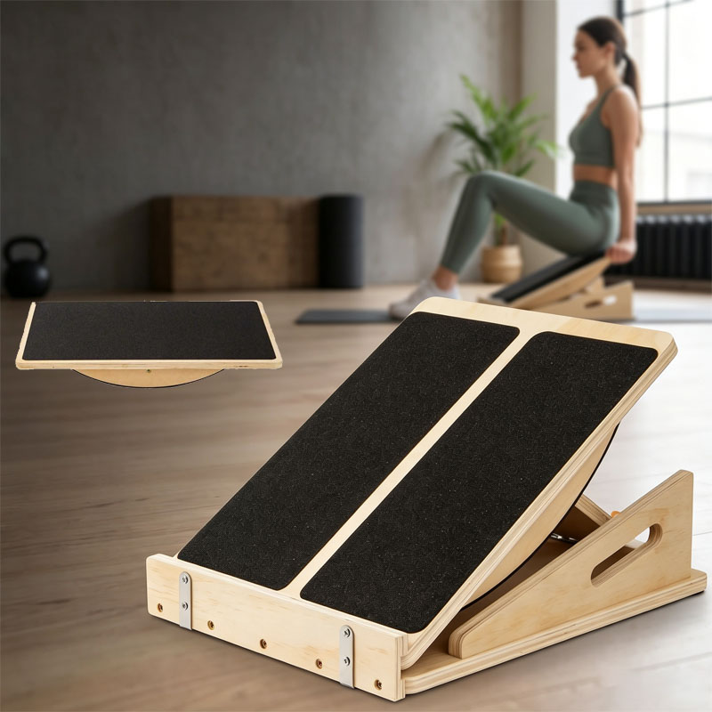 2‑in‑1 Wooden Balance Board &  - огляд і ціна Home Gym Routine