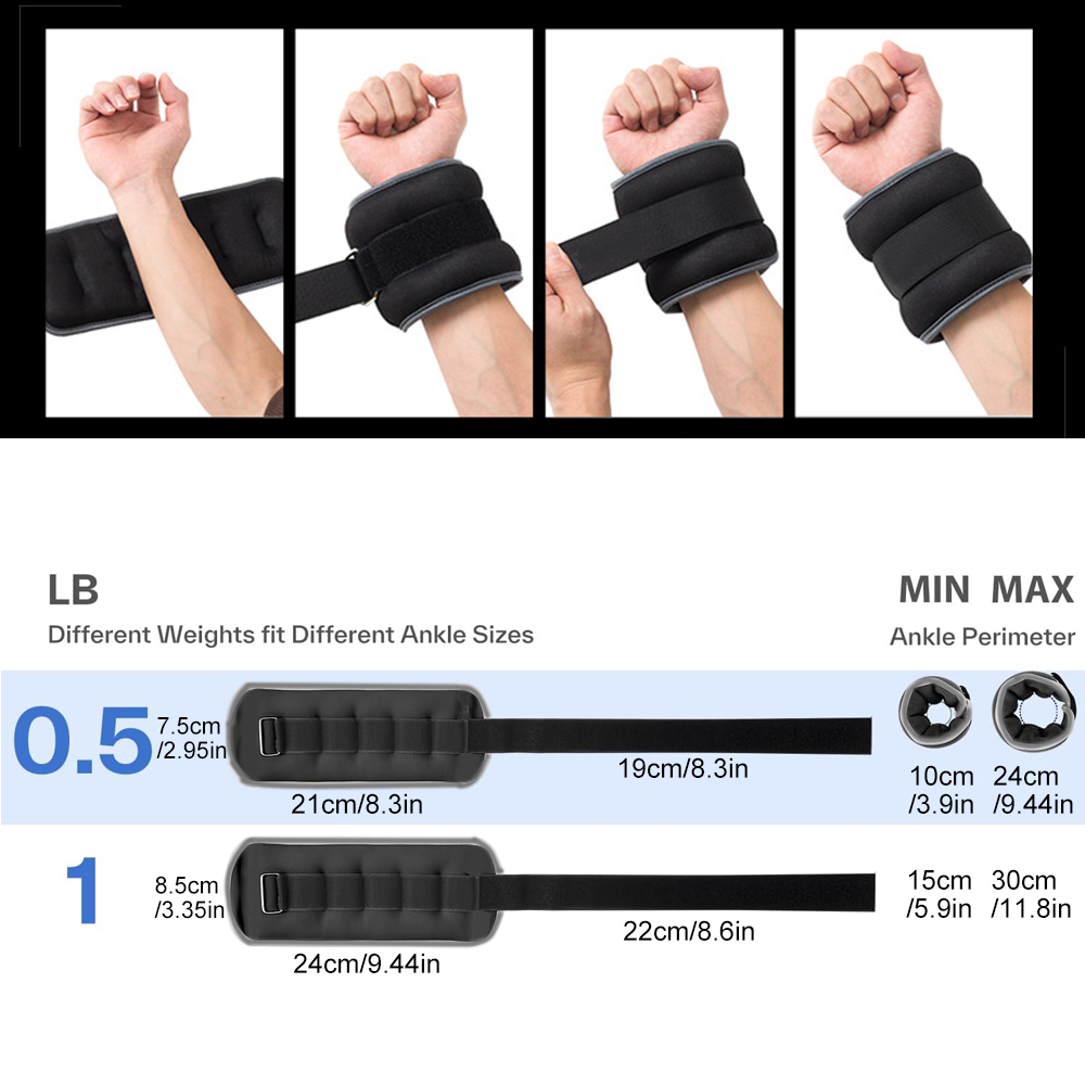 1Pair Wrist Weights, Ankle Wei - огляд і ціна Home Gym Routine