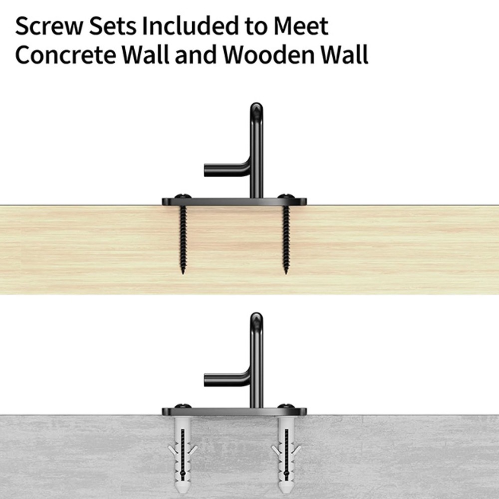 3Pcs Black Exercise Band Wall  - огляд і ціна Home Gym Yoga