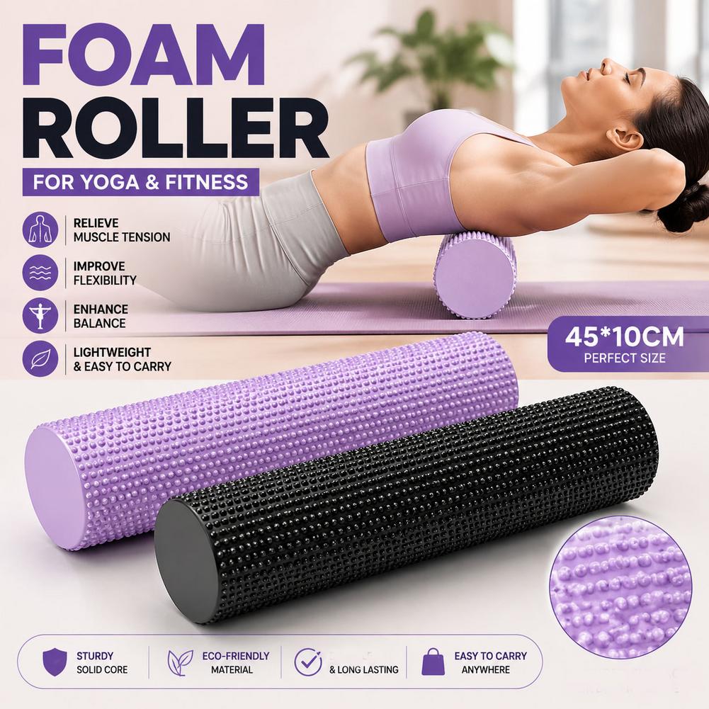 EVA High Density Yoga Foam Rol - огляд і ціна Home Gym Yoga