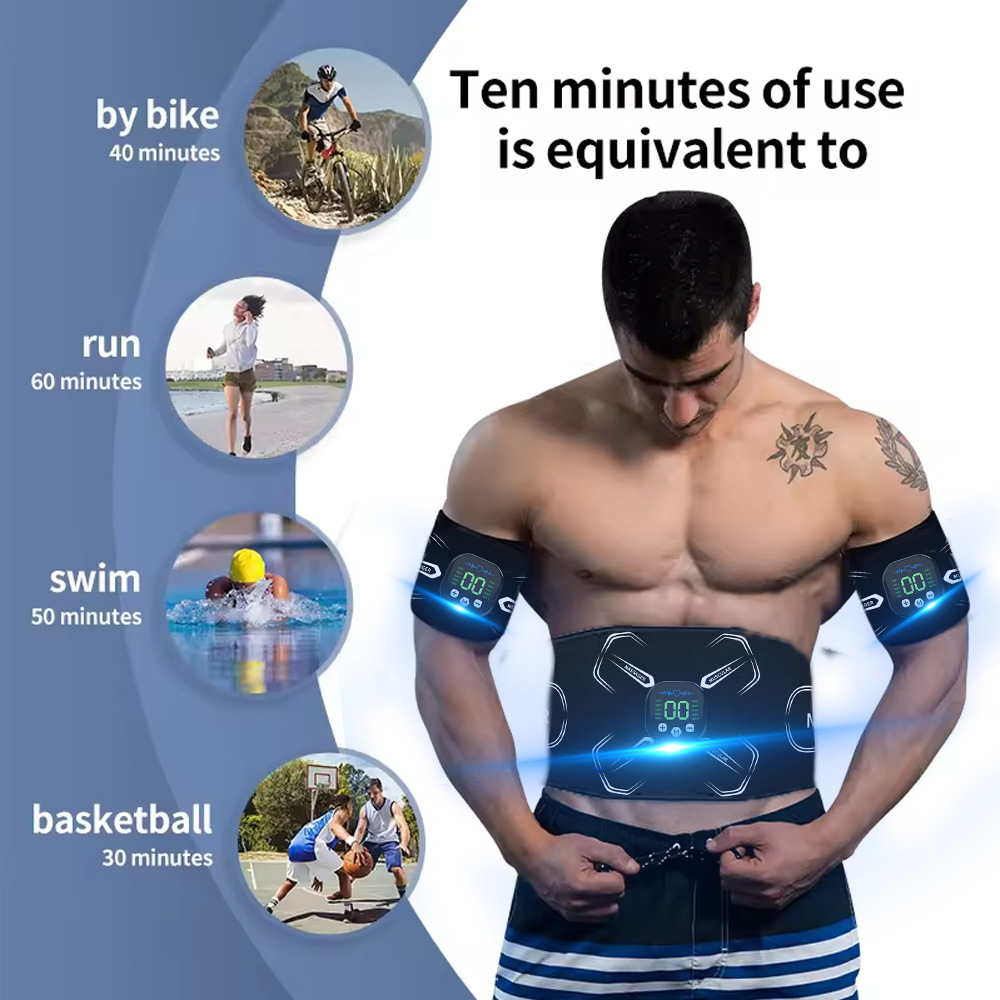 EMS Muscle Stimulator Abdomina - огляд і ціна Home Gym Routine